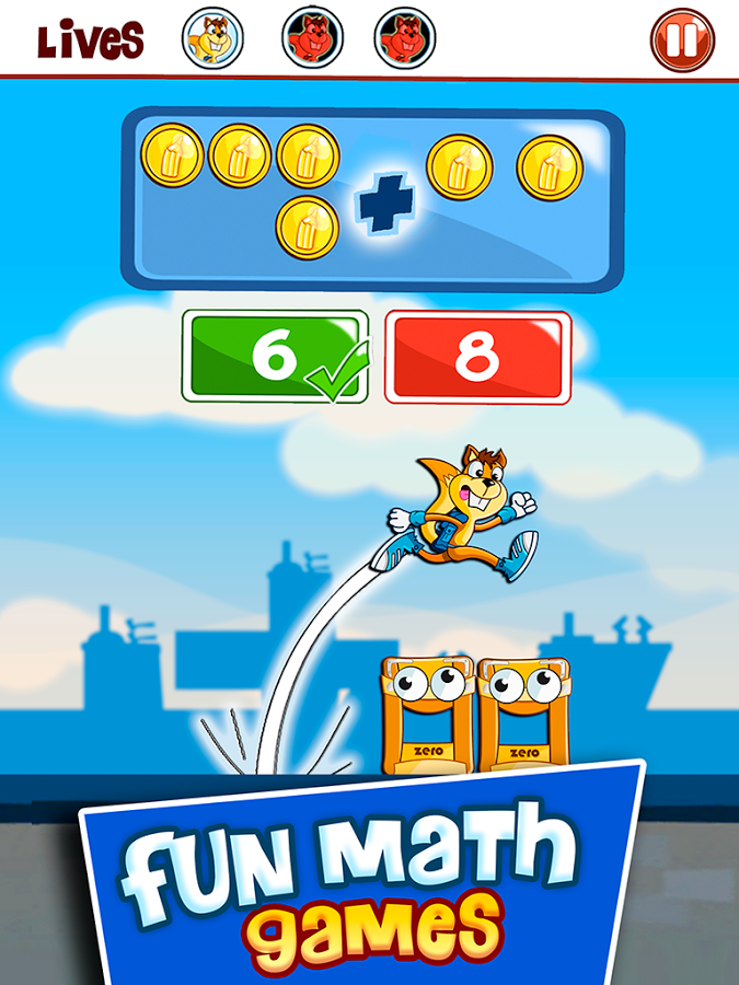 Math Games For Kids Addition Subtraction Numbers