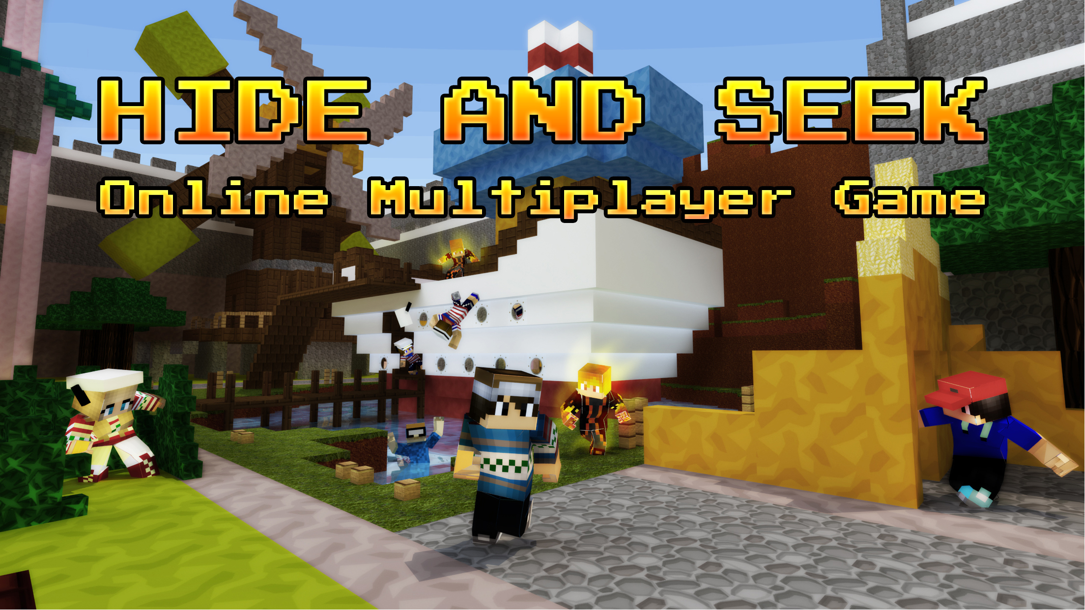 Hide And Seek Online Peekaboo 3d Party Mini Game