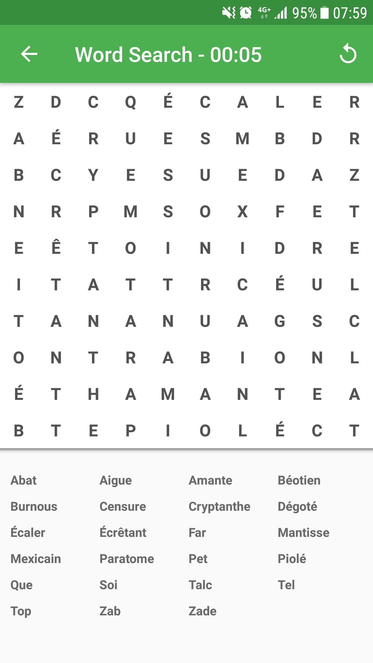 Word Search Puzzle Game