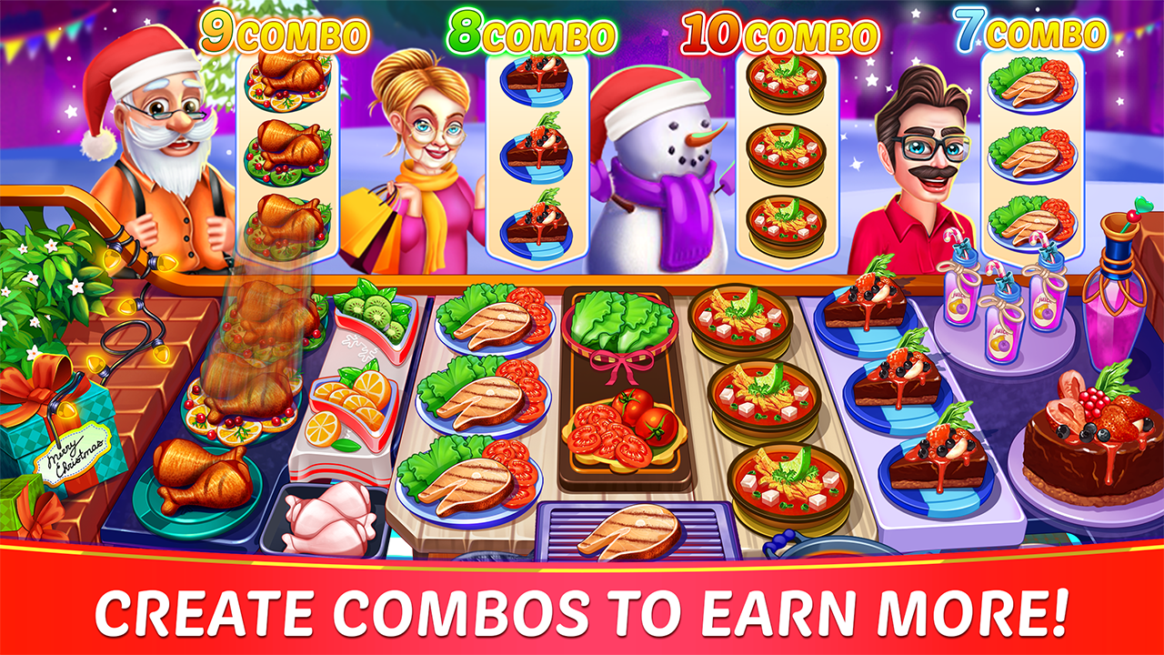 Christmas Cooking : Food Truck Express Game