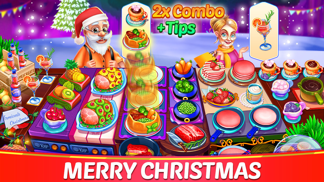 Christmas Cooking : Food Truck Express Game