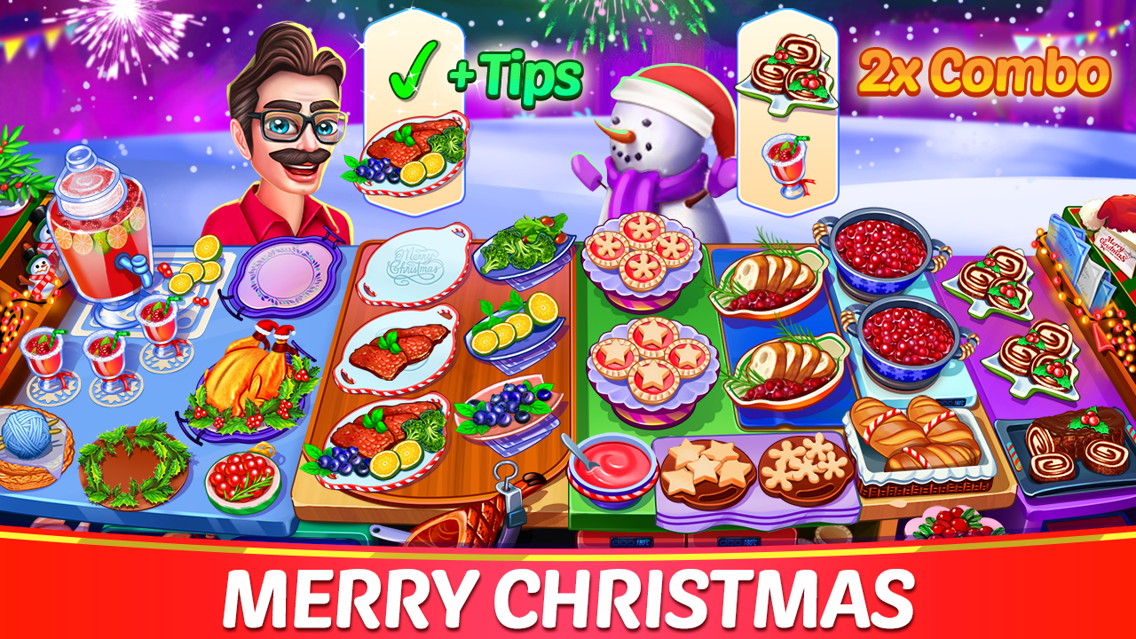 Christmas Cooking : Food Truck Express Game