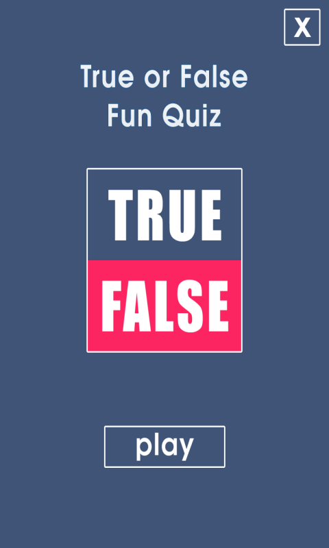 True Or False Fun Quiz